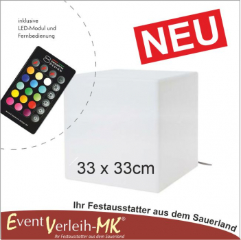 LED-Shining Cube 33 x 33cm